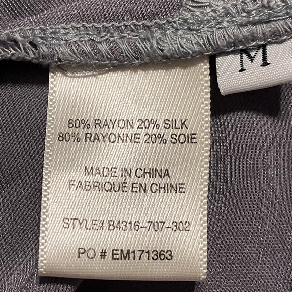 Bella Dahl Button Up Velvet Tunic - Picture 8 of 10